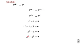 16 Exponential equations reduced to quadratic equations