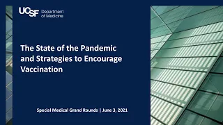 The State of the Pandemic and Strategies to Encourage Vaccination