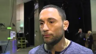 UFC 194: Frankie Edgar Backstage Interview