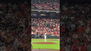 Astros-Redsox ALCS First Game Pitch