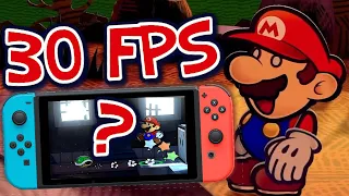 Is a stable 30fps that terrible than 60fps unstable? - Paper Mario: The Thousand-Year Door - Switch