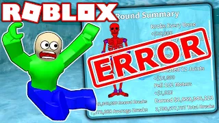 I BROKE ROBLOX BROKEN BONES!