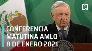 Conferencia matutina AMLO / 8 de enero 2021