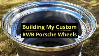 How Custom 3 Piece Forged Deep Dish Wheels Are Made - Building My Sick 18x13.5 RWB Porsche Wheels