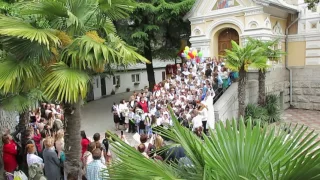 Последний звонок в школе им. святого цесаревича Алексия, Ялта май 2017г.