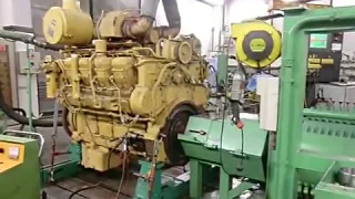 CAT D 11R Engine test ( CAT 3508 B)