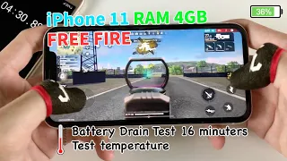 iPhone 11 Free Fire Gameplay | 2021, ios 13