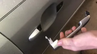 FIXING broken door handle hyundai sonata NOT replacing any parts