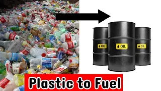 Making Waste Plastic to Fuel (Diesel and Petrol)