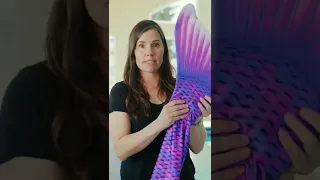 Putting on A Mermaid Tail | Mermaid Minute #shorts