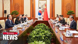 Foreign ministers of S. Korea, China agree to continue developing bilateral ties