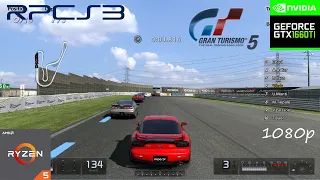 RPCS3 Gran Turismo 5 Ryzen 5 2600 & GTX 1660 TI 1080p