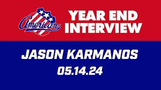 Jason Karmanos Year End Interview | 05.14.24