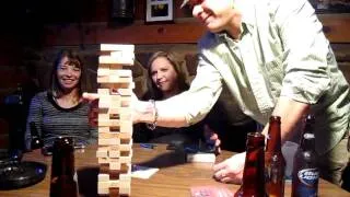 Jenga! Jenga! Another round for everyone!