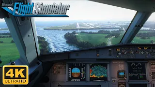 Microsoft Flight Simulator 2020 *ULTRA GRAPHICS* A320-200 Epic Landing At Auckland Airport