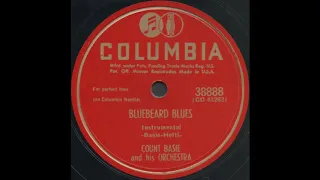 BLUEBEARD BLUES / COUNT BASIE and his ORCHESTRA [COLUMBIA 38888]