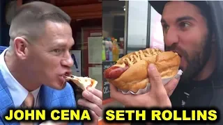 10 Shocking Diets of WWE Wrestlers - John Cena, Seth Rollins & more