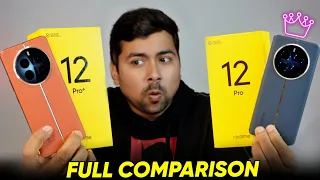 realme 12 Pro vs realme 12 Pro Plus : Full Comparison - Camera, Speed Test , BGMI & More 🔥🔥