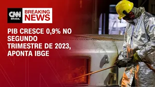 PIB cresce 0,9% no segundo trimestre de 2023, aponta IBGE | LIVE CNN