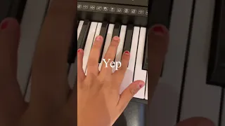 How to play mini faded on piano