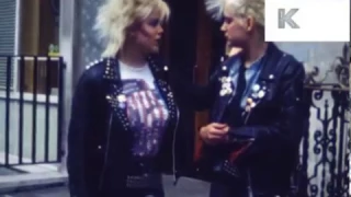 Late 70s, Early 80s London Punk Girls on the Street