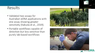 Implementing and optimising eDNA surveys for effective urban biomonitoring - Jack Rojahn