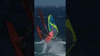 Double Forward Loop / Grancanaria.  #windsurfing #ウインドサーフィン #watersports #fyp