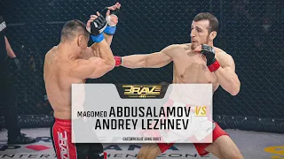 Magomed Abdusalamov vs Andrey Lezhnev | FREE MMA Fight | BRAVE CF 46