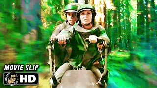 STAR WARS: RETURN OF JEDI Clip - "Speeder Chase on Endor" (1983) Sci-Fi