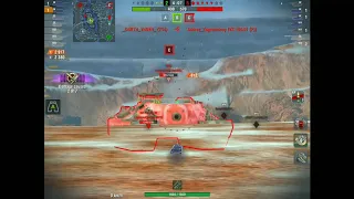 T95 WOT Blitz  - 4500 damage, 4 kills, I class