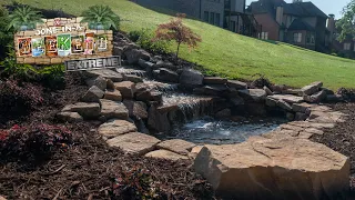 How to Build a Water Feature - Backyard Waterfall | Done-In-A-Weekend Extreme