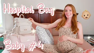 WHAT'S IN MY HOSPITAL BAG FOR LABOR AND DELIVERY! MINIMAL HOSPITAL BAG FOR BABY #4