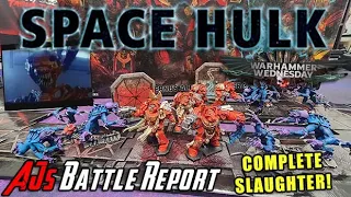 Space Hulk 3rd/4th Edition is REALLY HARD! - AJ's Battle Reports