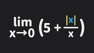 Limits Involving Absolute Value - Use One-Sided Limits | Limits | Calculus | Glass of Numbers