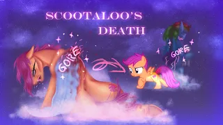 [MLP Speedpaint] - New wings - Scootaloo's De*th {GORE, 16+}