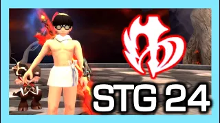 My Duelist STG24 Cleared , finally~! / Skill Rotation ; STG Season 8 TOP7 / Dragon Nest Korea