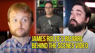 James Rolfe's BIZARRE Behind the Scenes Video | Red Cow Arcade Clip