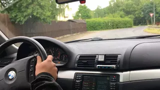 bmw e46 330d rain fun part1