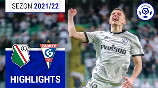 Legia Warszawa - Górnik Zabrze 5:3 | SKRÓT | Ekstraklasa 2021/22 | 32. Kolejka