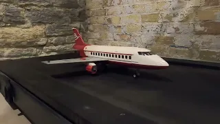 LEGO plane CRASHES into stone wall during takeoff Part 2