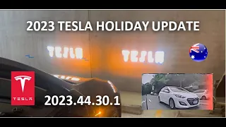 Tesla Holiday update 2023. Tesla Model Y RWD LFP Australia #tesla