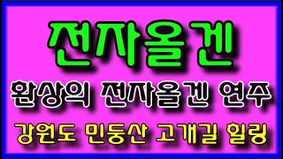 248. 광고없는 환상의 전자올엔 연주 경음악 메들리 강원도 민둥산 구비구 고개 길 힐링(전곡 노래제목 제공)트로트 메들리 전자올겐 메들리 관광 메들리 즐감 하세요 #화물운송콜센터