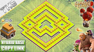 Best TH5 Base [HYBRID/TROPHY] Base With COPY LINK !! Town Hall 5 Hybrid Base Design - Clash of Clans