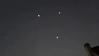 Strange Lights in Triangle formation in Houston, Texas July 2022 👽