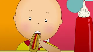 Caillou and the Hot Dog | Caillou Cartoon