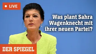 Livestream: Das hat die neue Wagenknecht-Partei vor | DER SPIEGEL