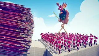 SKELETON ARMY vs EVERY GOD - Totally Accurate Battle Simulator TABS