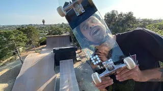 GLASS BOARD ON THE MEGA | BRAILLE SKATEBOARDING | ELLIOT SLOAN