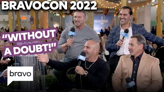 Which RHONJ Husband Is "Most Afraid of Their Significant Other?" | BravoCon 2022 | Bravo