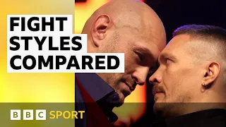 Tyson Fury vs Oleksandr Usyk - Which fighter has the superior boxing style? | BBC Sport